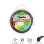 PAPILLON Fil Nylon/Aluminium Carré Professionnel Ø 3,0 mm - 10 m