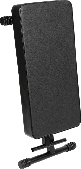 QUIKLOK Banquette Piano X "Quality Line" Noire Réglable en Hauteur 465-640 mm Pliable Charge Max 112 kg