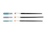 Innspiro Set de 3 pinceaux langue de chat nº 4, 8, 12