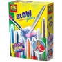 SES CREATIVE - Kit de feutres aérographes soufflables Blow, changement de couleur blanc, activité de coloriage et peinture manuelle éducative pour enfants à partir de 5 ans