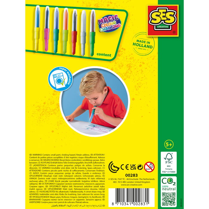 SES Creative Blow Airbrush Pens - Multicolore