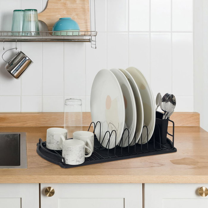 Je cherche une Idee Égouttoir Compact avec Plateau de Récupération d'Eau