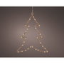 Décorations de Noël Lumineo Doré Métal 34 x 46 cm