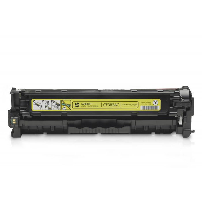 HP CF382AC Cartouche d'encre Yellow Gelb pour HP CONTRACT Cartridge No 312AC HP312AC