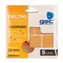 GSC Evolution Set de 5 feutres adhésifs carrés 28x44mm - Marron