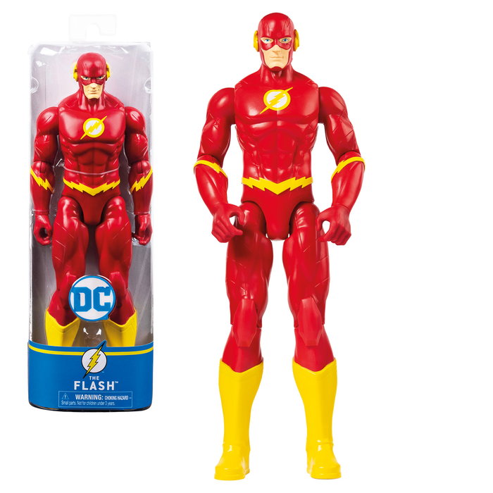 Spin Master DC Comics The Flash - Figure articulée de 30 cm avec 11 points d'articulation pour collection et jeu - Pour enfants de 3 ans et plus Spin Master DC Comics The Flash - Figure articulée de 30 cm avec 11 points d'articulation pour collection et jeu - Pour enfants de 3 ans et plus