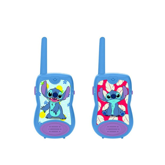 Lexibook Disney Stitch - Talkie-walkie Bleu - Portée 200m Lexibook Disney Stitch - Talkie-walkie Bleu - Portée 200m
