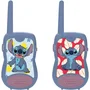 Lexibook - Talkies-Walkies Disney Stitch LIL'BUDDIES - Portée 200m - Bleu - Pour enfants à partir de 3 ans