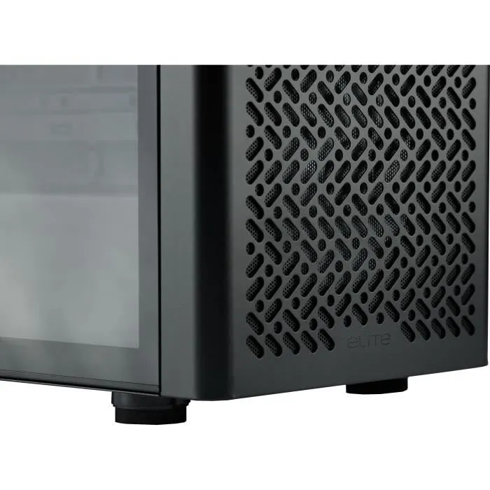 Cooler Master E502-KGNN-S00 - Boîtier PC Gaming Moyen Tour Elite 502 - Compatible ATX, Micro-ATX et Mini-ITX - Panneau Latéral Verre