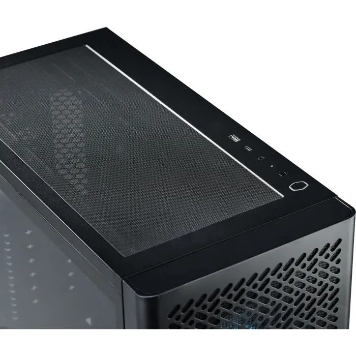 Cooler Master E502-KGNN-S00 - Boîtier PC Gaming Moyen Tour Elite 502 - Compatible ATX, Micro-ATX et Mini-ITX - Panneau Latéral Verre