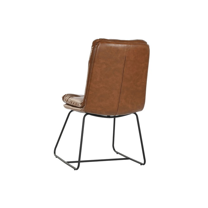 Chaise de Salle à Manger Home ESPRIT Cuir synthétoqie Métal 71 x 49 x 90 cm Chaise de Salle à Manger Home ESPRIT Cuir synthétoqie Métal 71 x 49 x 90 cm