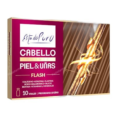 TONGIL Cheveux, Peau et Ongles Flash 10 Vials TONGIL Cheveux, Peau et Ongles Flash 10 Vials