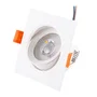 Downlight LED Basculant Carré 7W 630Lm 6000K Blanco Frío la Greenice