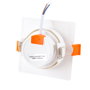 Spot Downlight LED 7W 630Lm 6000ºK Rectangulaire Inclinable Blanco Frío