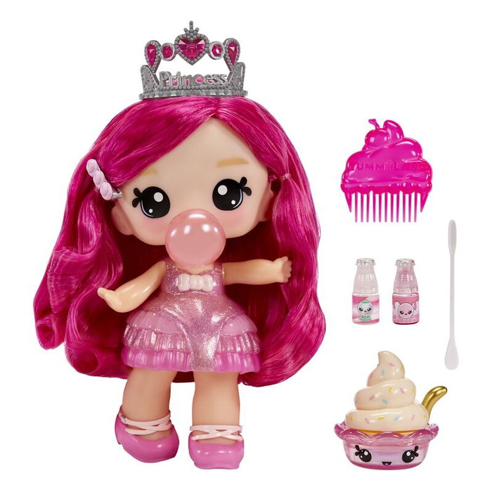 Yummiland Poupée Bianca de 25 cm avec animal de compagnie et baume à lèvres Yummiland Poupée Bianca de 25 cm avec animal de compagnie et baume à lèvres