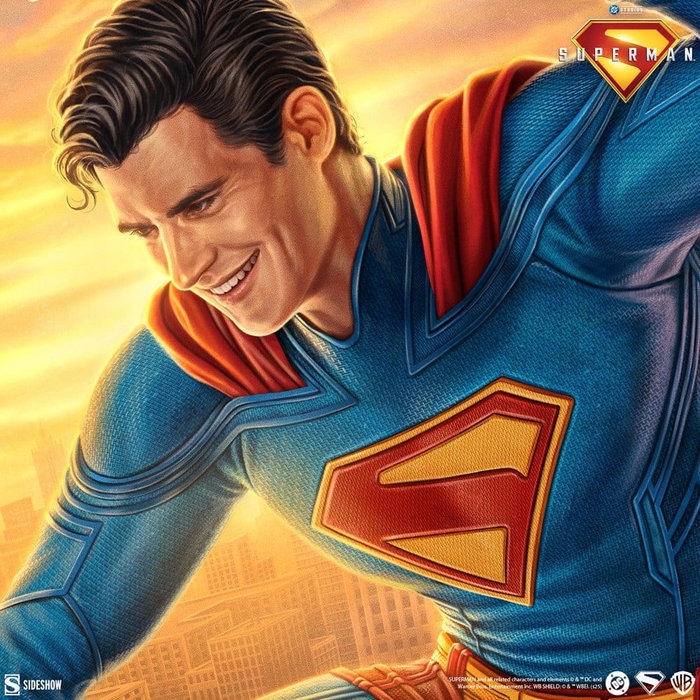 Sideshow Collectibles Superman (2025) DC Comics impression Art Print Superman: A Symbol of Hope 41 x 61 cm - non encadrée