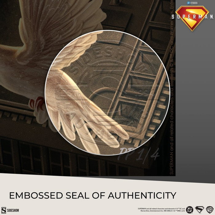 Sideshow Collectibles Superman (2025) DC Comics impression Art Print Superman: A Symbol of Hope 41 x 61 cm - non encadrée