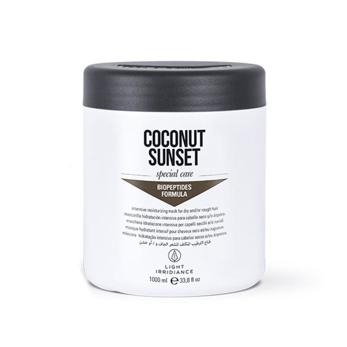 Light Irridiance Mascarilla De Coco - Masque Capillaire à l'Huile de Coco et Biopeptides - Hydratation Intense - 1000 mL Light Irridiance Mascarilla De Coco - Masque Capillaire à l'Huile de Coco et Biopeptides - Hydratation Intense - 1000 mL