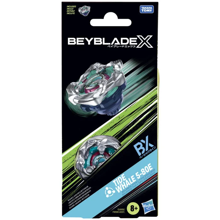 Beyblade X Booster Pack Tide Whale 5-80E Toupie Type Équilibre