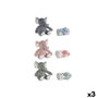Coffret Bébé Home ESPRIT Bleu Vert Rose Polyester (3 Unités)