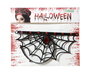 Diademe de Vampiresse pour Femme Adulte pour Halloween - Couronne Gothique avec Toiles d'Araignée et Pierres Rouges Brillantes pour Cosplay ou Fêtes