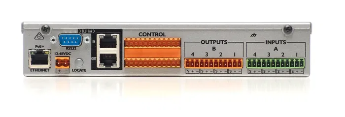 BSS BLU-50v2 Processeur de Signal 4x4 avec BLU Link, v2 Edition