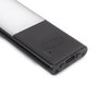 Emuca Kaus Black Luminaire LED Rechargeable 240mm Noir
