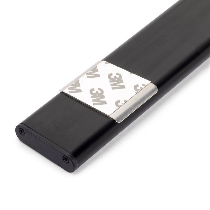Emuca Kaus Black Luminaire LED Rechargeable 240mm Noir
