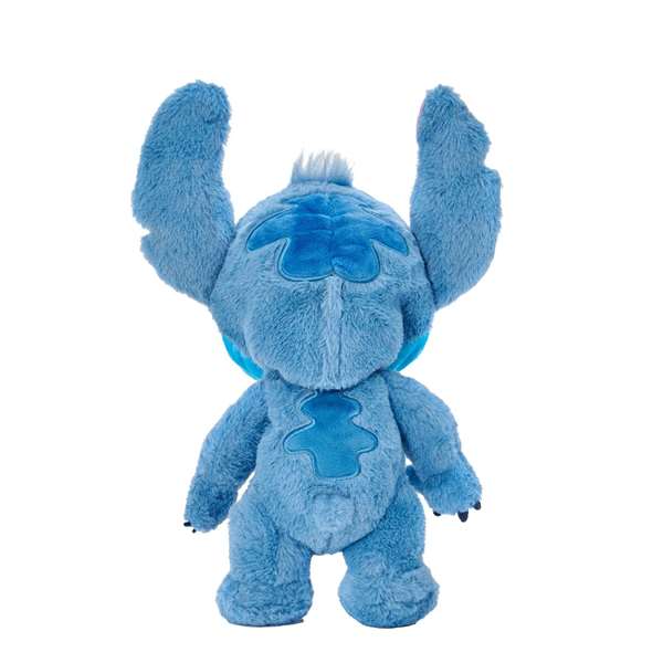 Famosa Peluche interactive Chatty Stitch avec plus de 100 sons et mouvements, répond au toucher et fonctionne comme une marionnette - 33,5x25x14 cm