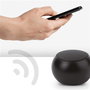 Elbe ALT-N70-TWS - Mini Enceinte Bluetooth 3W Noir, Compatible TWS pour Son Stéréo, Autonomie 4h, Compacte avec Fonction Selfie et Micro