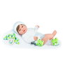 Marina&Pau - Poupée articulée Luka Fun Socks 1249 de 45 cm avec braguette, chapeau, chaussettes, peluche et boîte de présentation