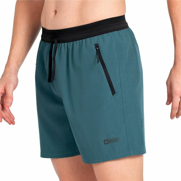 Short de Sport +8000 Dicty Vert Montagne