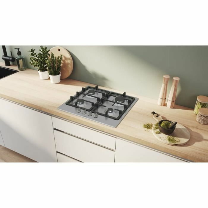 Bosch Table de cuisson à gaz Série 4 PGP6B5K90 Inox