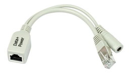 MikroTik - Injecteur PoE passif 10-28V blanc - Alimentation via Ethernet pour périphériques compatibles