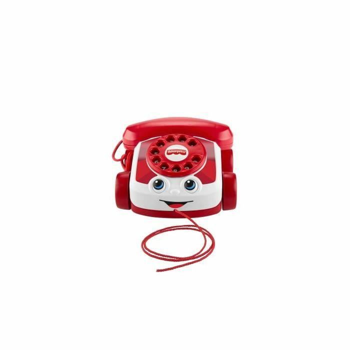 Fisher-Price Téléphone animé rouge Édition 80e anniversaire Fisher-Price Téléphone animé rouge Édition 80e anniversaire