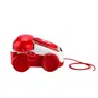 Fisher-Price Téléphone animé rouge JGG97 - Célébration 80e anniversaire Mattel - Jouet d'éveil avec cadran rotatif pour bébé à partir de 12 mois