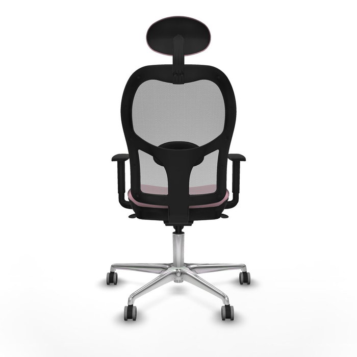 Piqueras y Crespo Chaise de Bureau 1D086G1 Rose avec Appui-tête