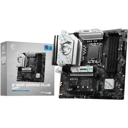 MSI B760M GAMING PLUS WiFi Carte mère micro-ATX Socket LGA 1700 Intel B760, DDR5, Wi-Fi 6E, 2.5G LAN, M.2