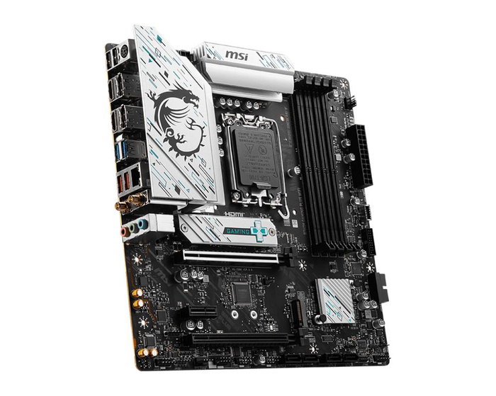 MSI Carte mère B760M Gaming LGA 1700 DDR5 Wi-Fi Bluetooth micro-ATX MSI Carte mère B760M Gaming LGA 1700 DDR5 Wi-Fi Bluetooth micro-ATX