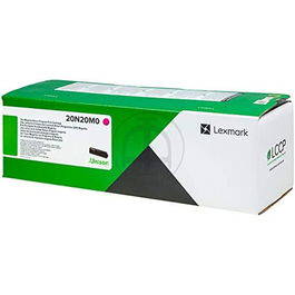 Lexmark Toner 20N20M0 Magenta pour imprimante - Cartouche d'encre couleur