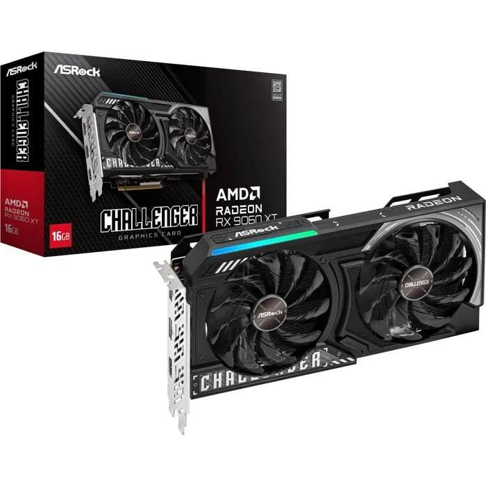 Asrock Radeon RX 9060 XT Challenger 16GB OC GDDR6