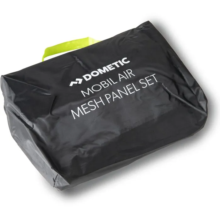 Dometic Panneaux moustiquaires pour Auvent Rally Grande Air 390 - Maille anti-insectes avec fermeture éclair - Noir