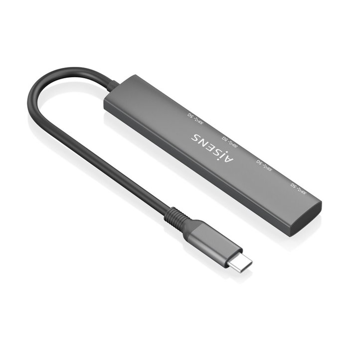 Hub USB Aisens CPNT Gris