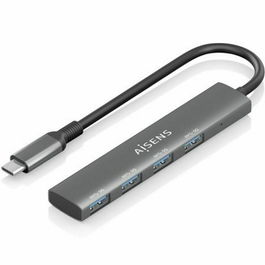 Hub USB Aisens CPNT Gris