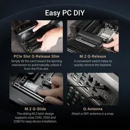 ASUS PROART X870E-CREATOR WiFi - Carte mère ATX Socket AM5 (AMD Ryzen) - DDR5, Wi-Fi 6E, M.2