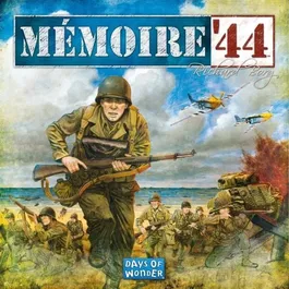 Asmodee Mémoire'44 - Édition 20e anniversaire 2025 - 20 scénarios historiques - Jeu de stratégie Seconde Guerre mondiale