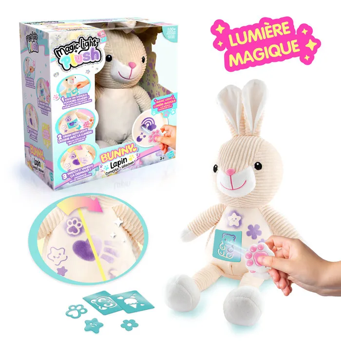 Canal Toys Magic Light Plush - Lapin