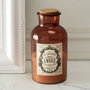 Home Deco Factory Bougie Parfumée en Flacon de Verre 21 cm
