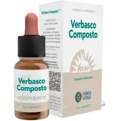 FORZA VITALE Verbasco Composé Extraits Glycerinés 10ml Complément Alimentaire Respiratoire FORZA VITALE Verbasco Composé Extraits Glycerinés 10ml Complément Alimentaire Respiratoire