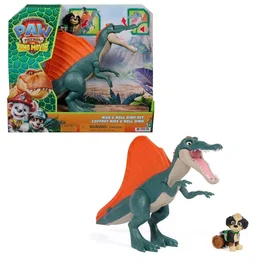 Paw Patrol Coffret Rise & Roll Rex - La Pat' Patrouille - Le Film Mission Dino